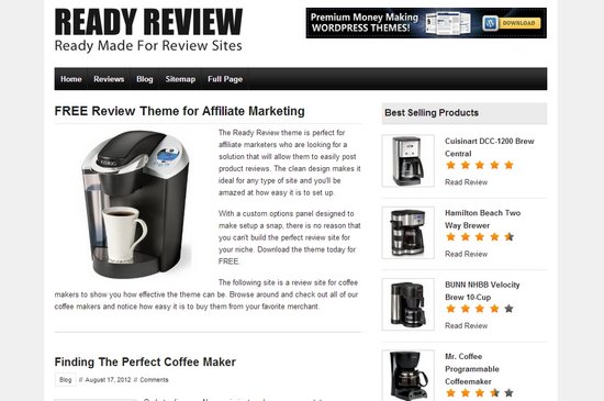 Ready Review Theme