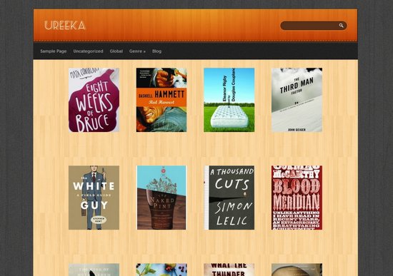 Ureeka Totally Free Book Review Theme