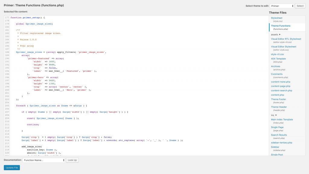 WordPress plugin development