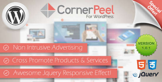 WordPress Corner Peel Plugin