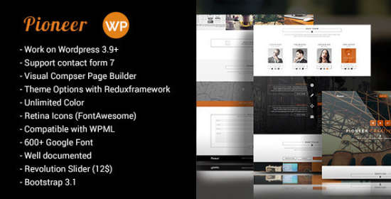 Pioneer WordPress Theme