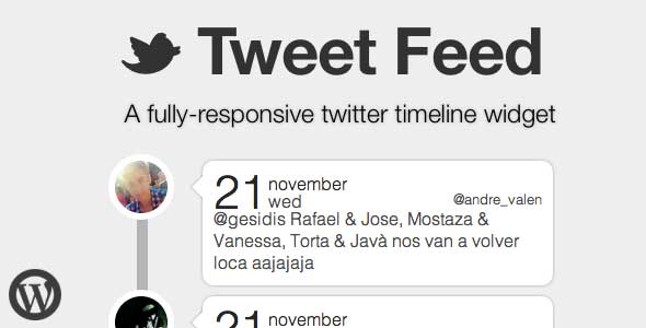 Twitter Updates Widget WordPress Plugin