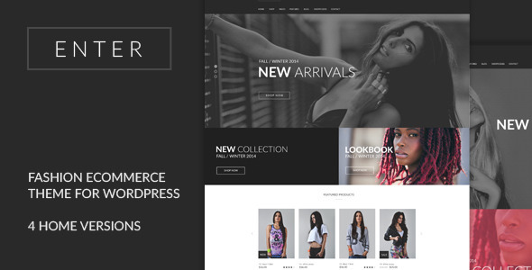 Enter Fashion Woocommerce Theme