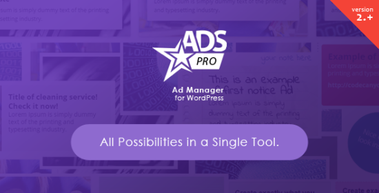 Adverts Pro Multipurpose WordPress Ad Supervisor