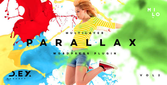 D.Ex Multilayer Parallax WordPress Plugin