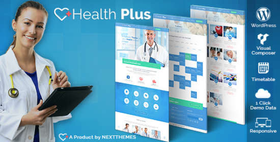 Health Plus Health & Clinic WordPress Theme