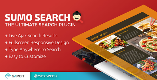 Real-Time Ajax Website Research Sumo Search Wp Plugin