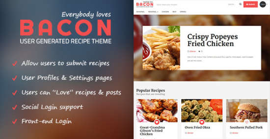 Bacon WP Theme