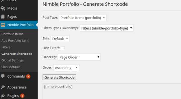 WordPress Picture Portfolio Media Gallery