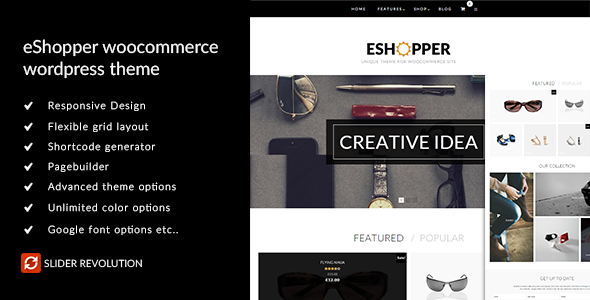 Eshopper Woocommerce WordPress Theme