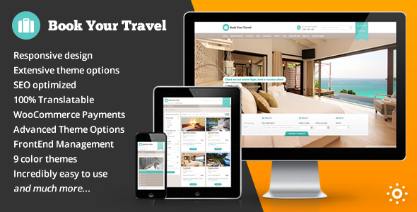 Book Your Travel WordPress Theme