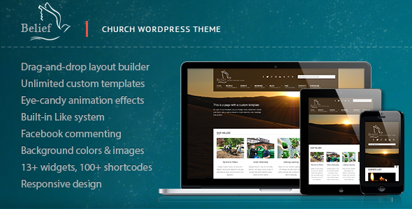 Belief Church WordPress Theme